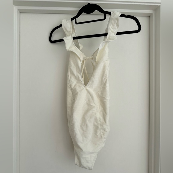For Love & Lemons White Belize One Piece Swimsuit - Picture 1 of 5